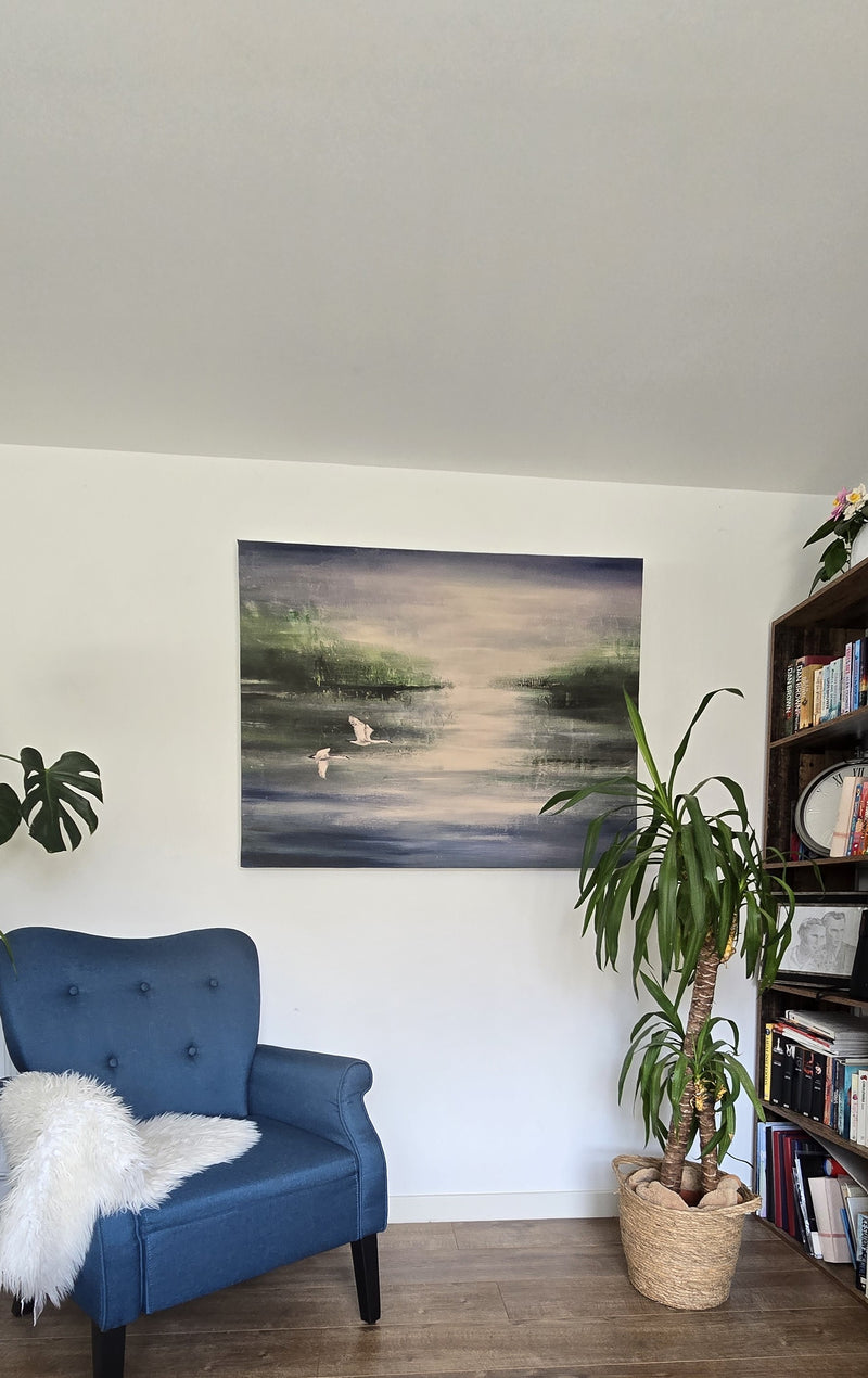 Wispering Waters- Canvas Print | 120 cm x 90 cm