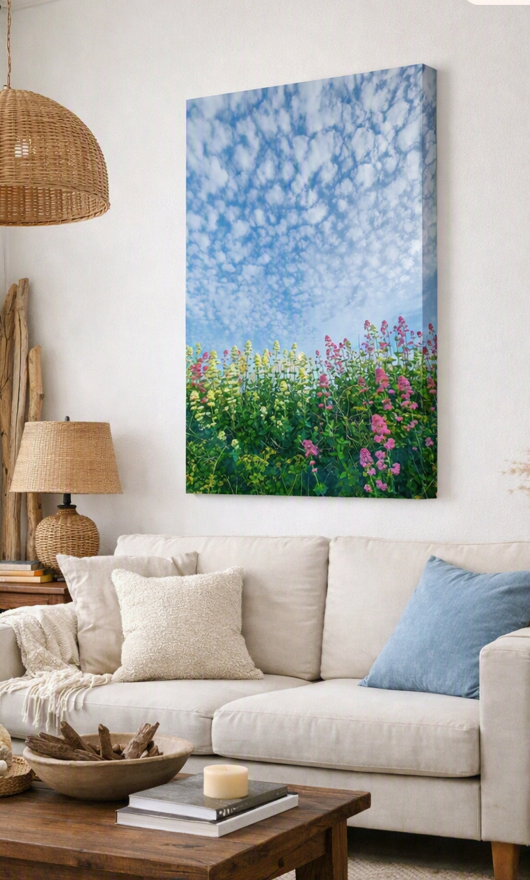 South Fistral Path - Canvas Print | 120 cm x 90 cm