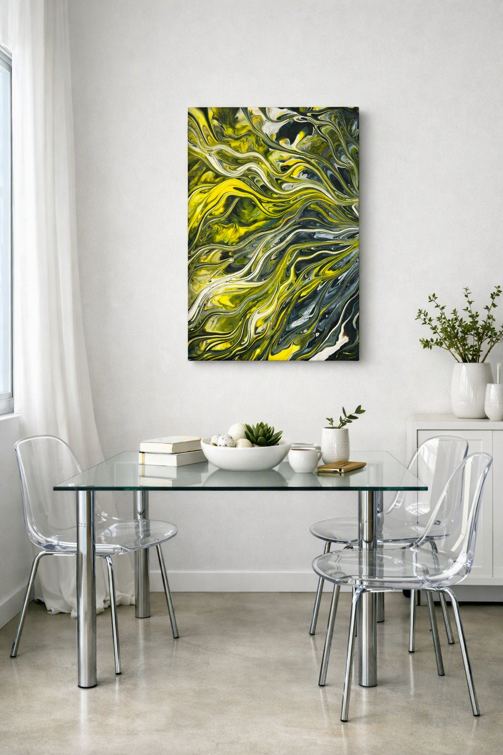 Sunlight through ripples- Canvas Print | 120 cm x 90 cm