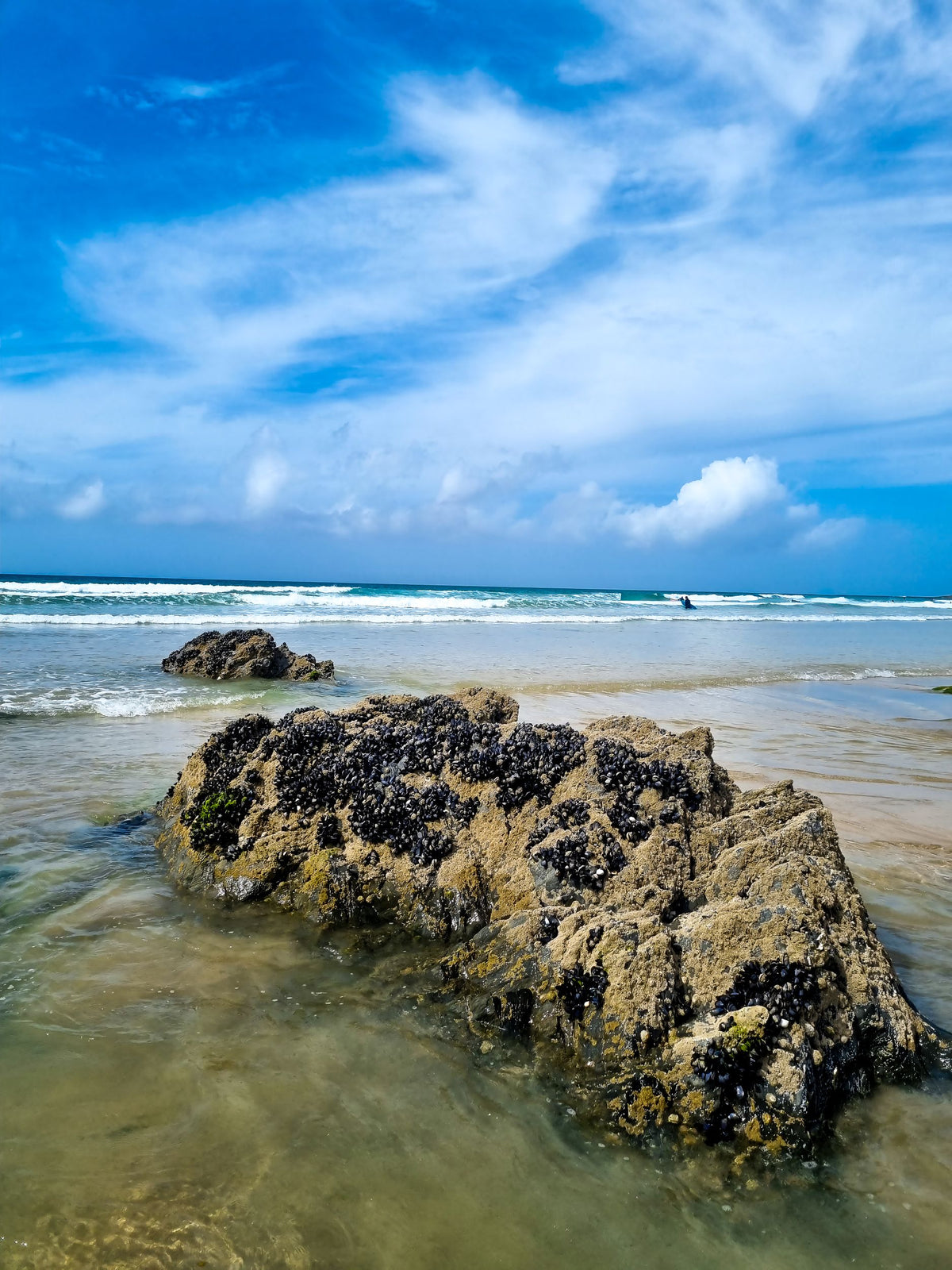 Fistral Rock - Canvas Print | 120 cm x 90 cm (Copy)